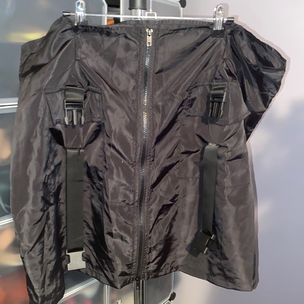 High waisted Combat inspired skirt